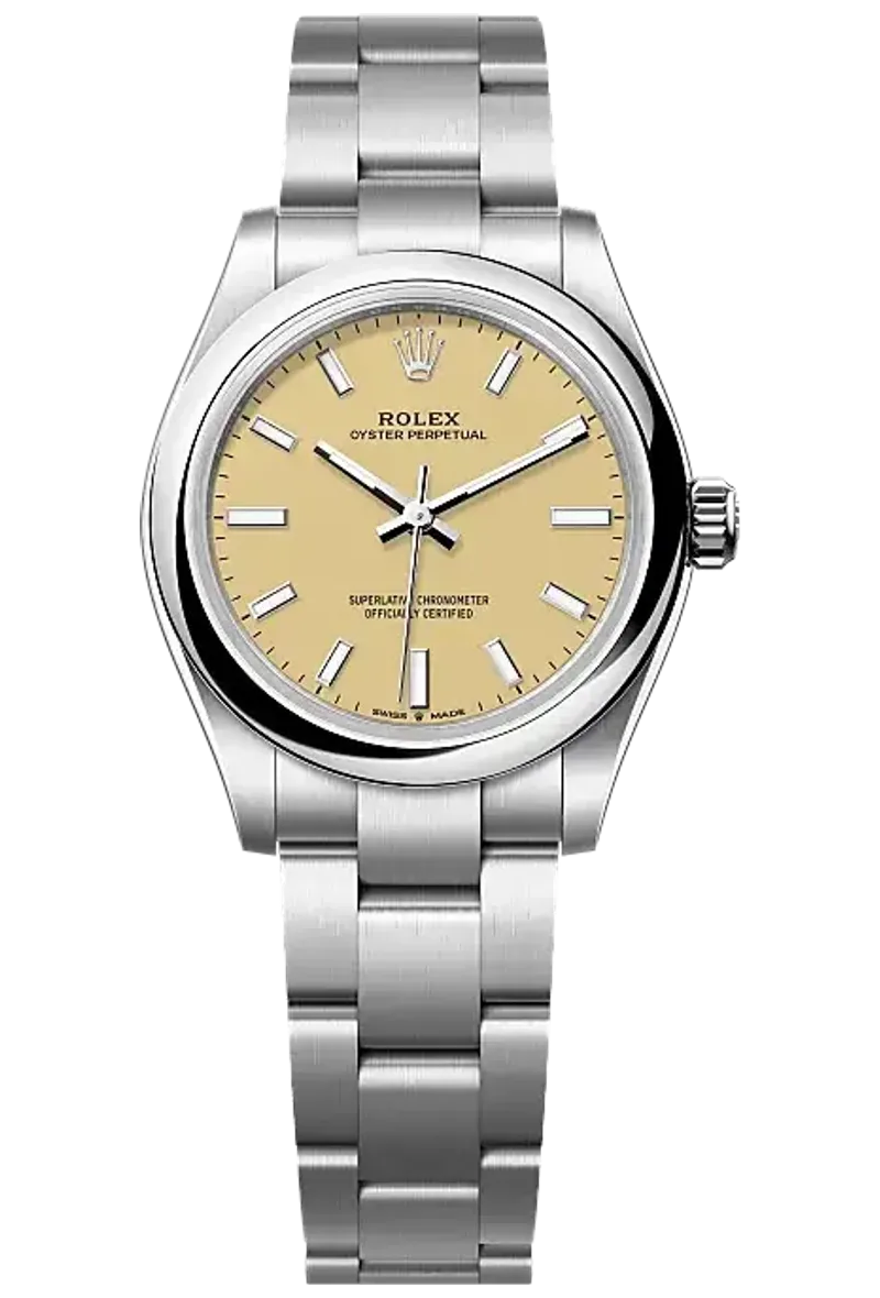 Rolex Oyster Perpetual 277200 Yellow dial