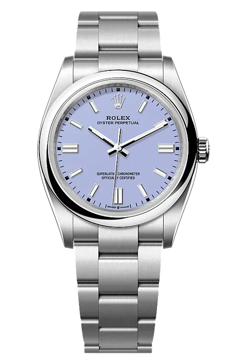 Rolex Oyster Perpetual 126000 Lavender dial
