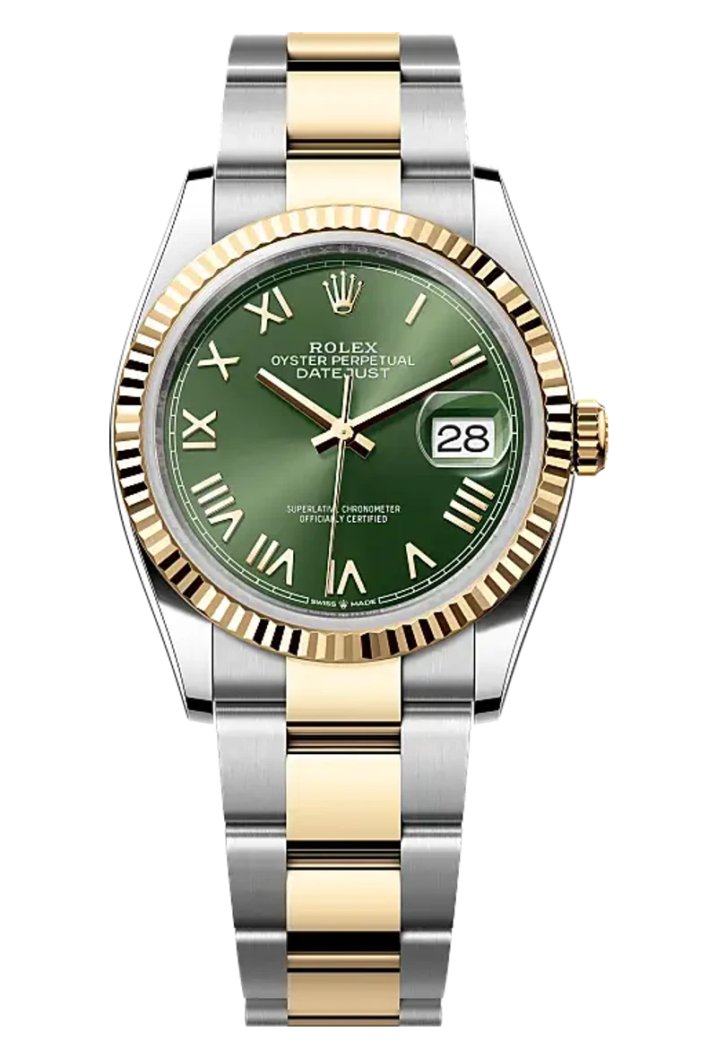 Rolex Datejust 126233 Olive green dial