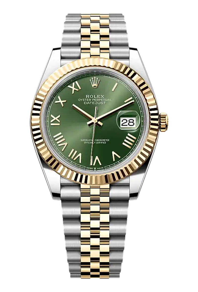 Rolex Datejust 126333 Olive green dial