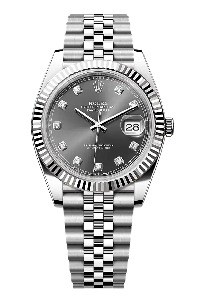 Rolex Datejust 126334 Slate set with diamonds dial