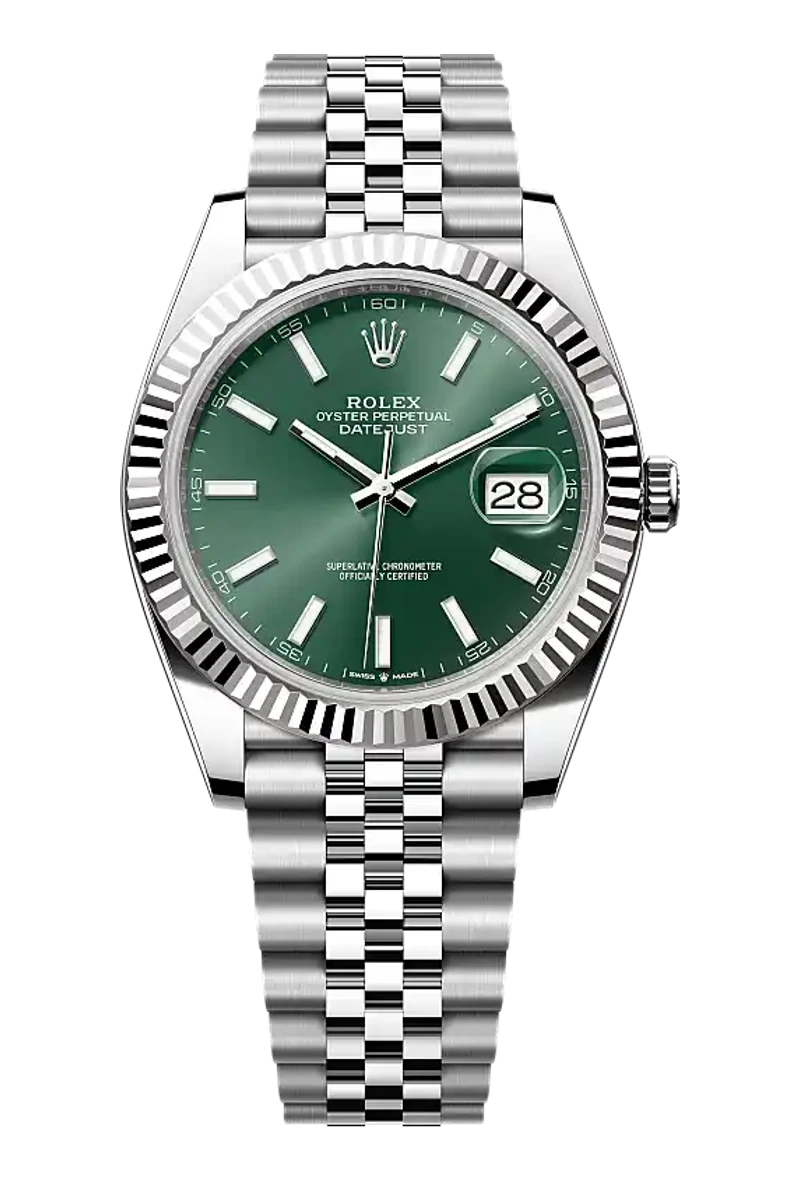 Rolex Datejust 126334 Mint green dial