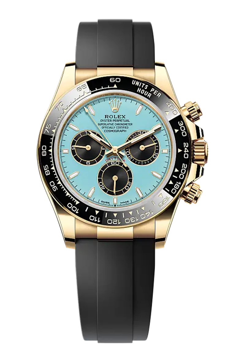 Rolex Cosmograph Daytona 126518LN Turquoise blue and black dial