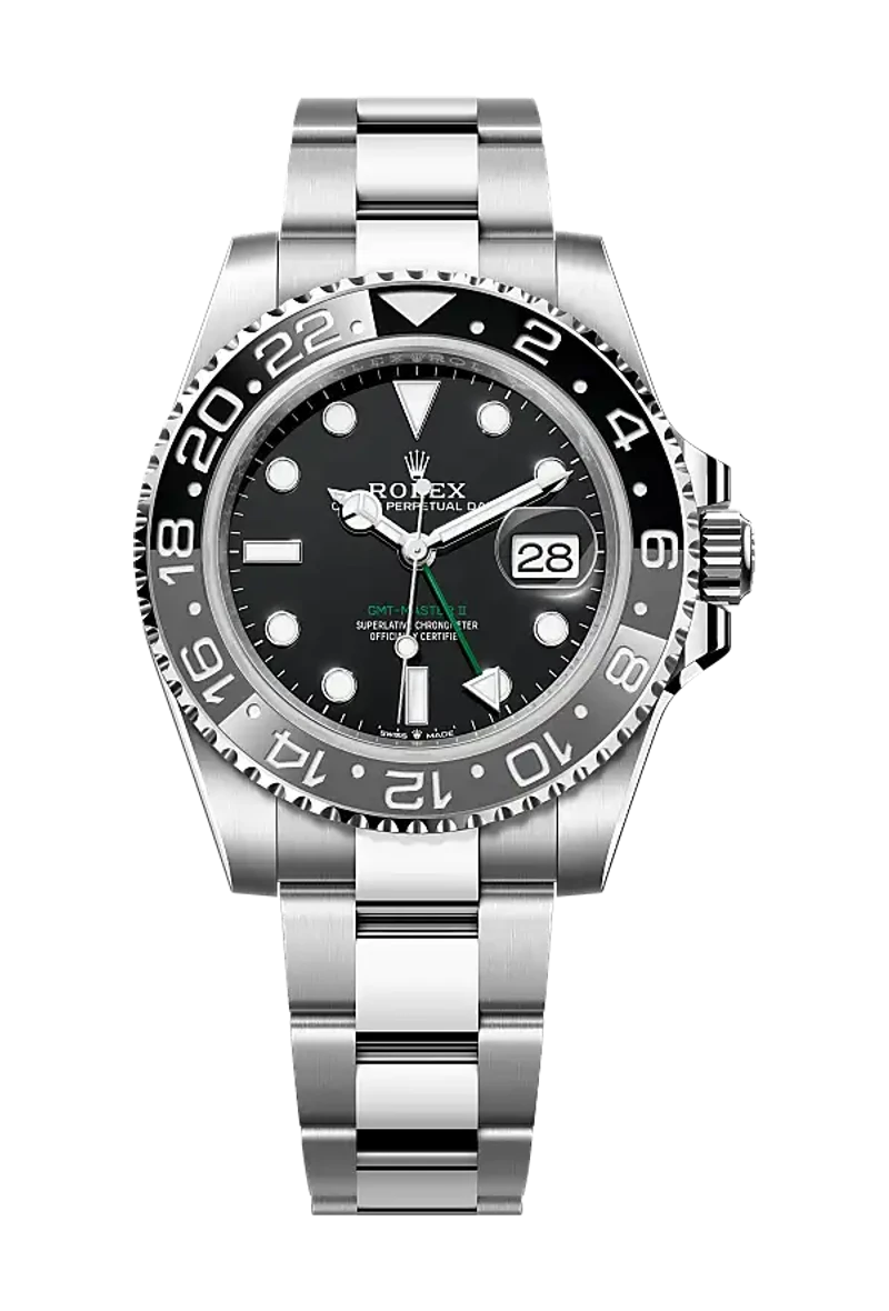 Rolex GMT-Master II 126710GRNR Black dial