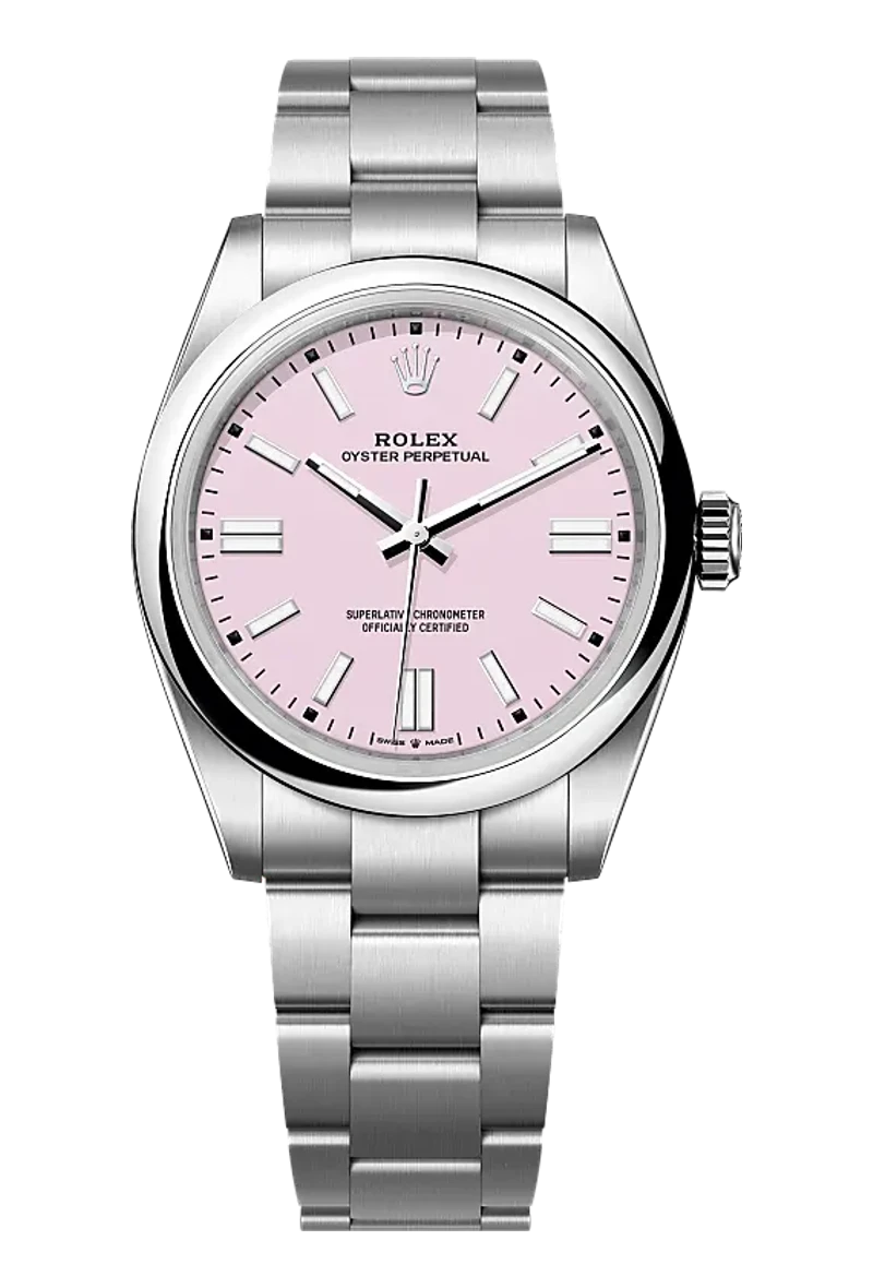 Rolex Oyster Perpetual 134300 Candy pink dial
