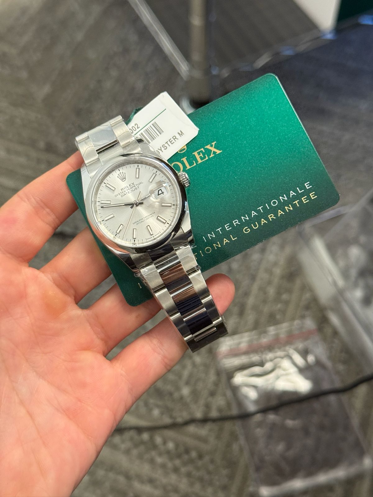 Rolex Datejust 126200 view 2