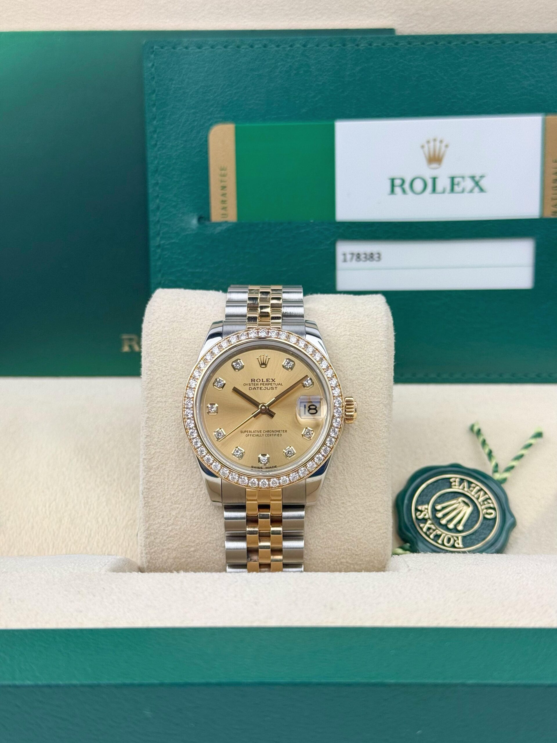 Rolex Datejust 31 178383RBR view 2