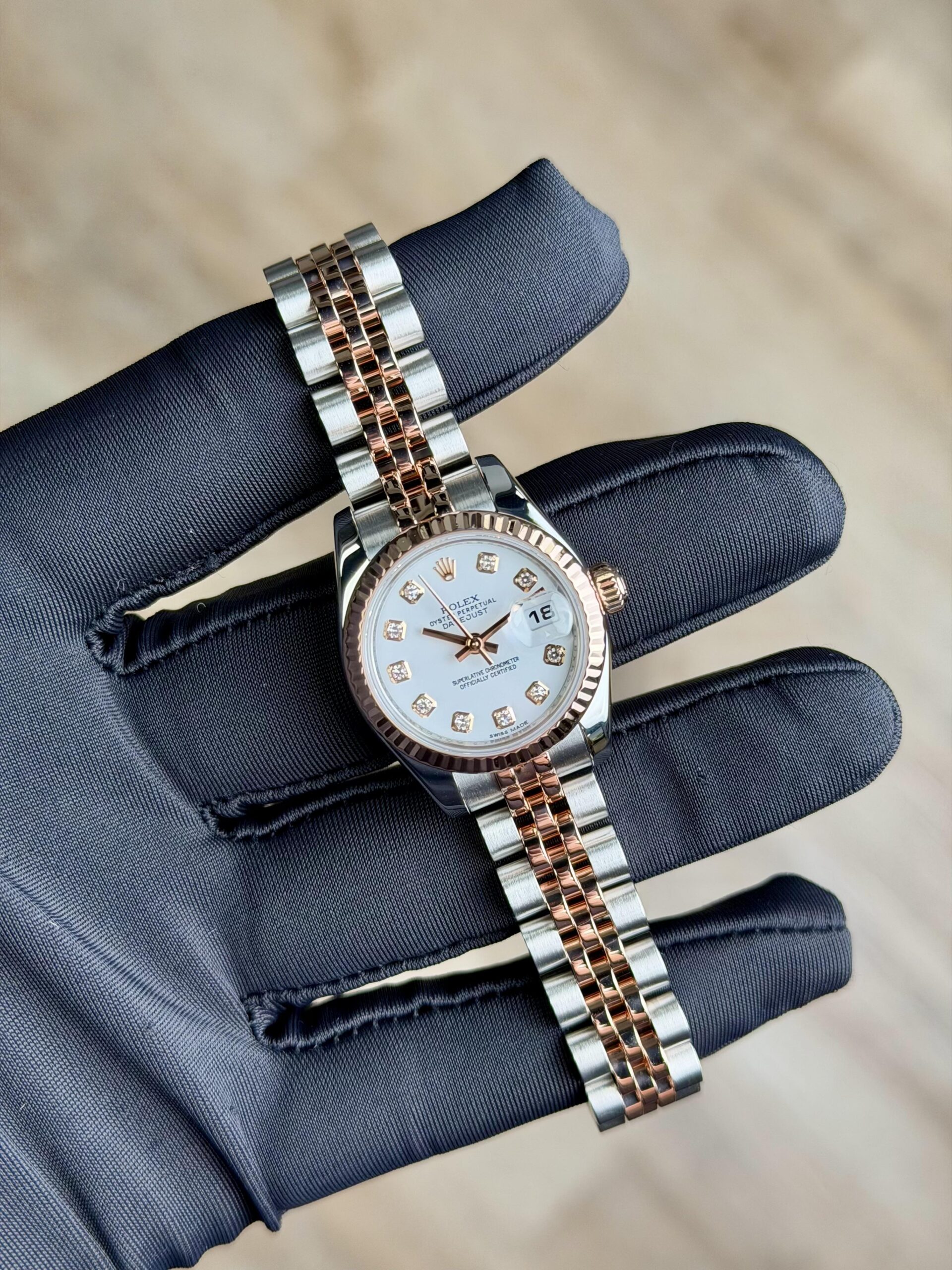 Rolex Datejust 26 179171 view 3