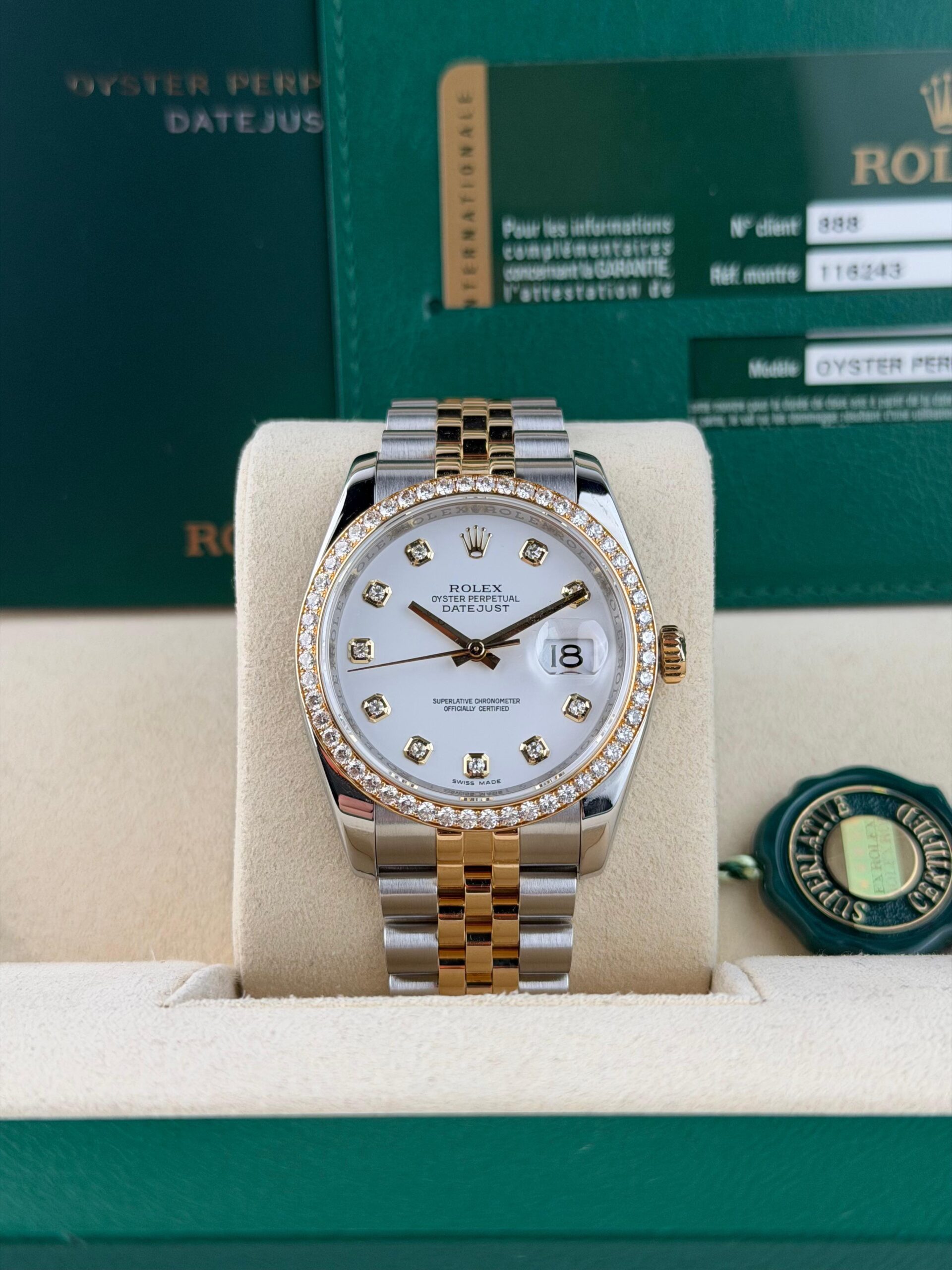 Rolex Datejust 36 116243 view 2