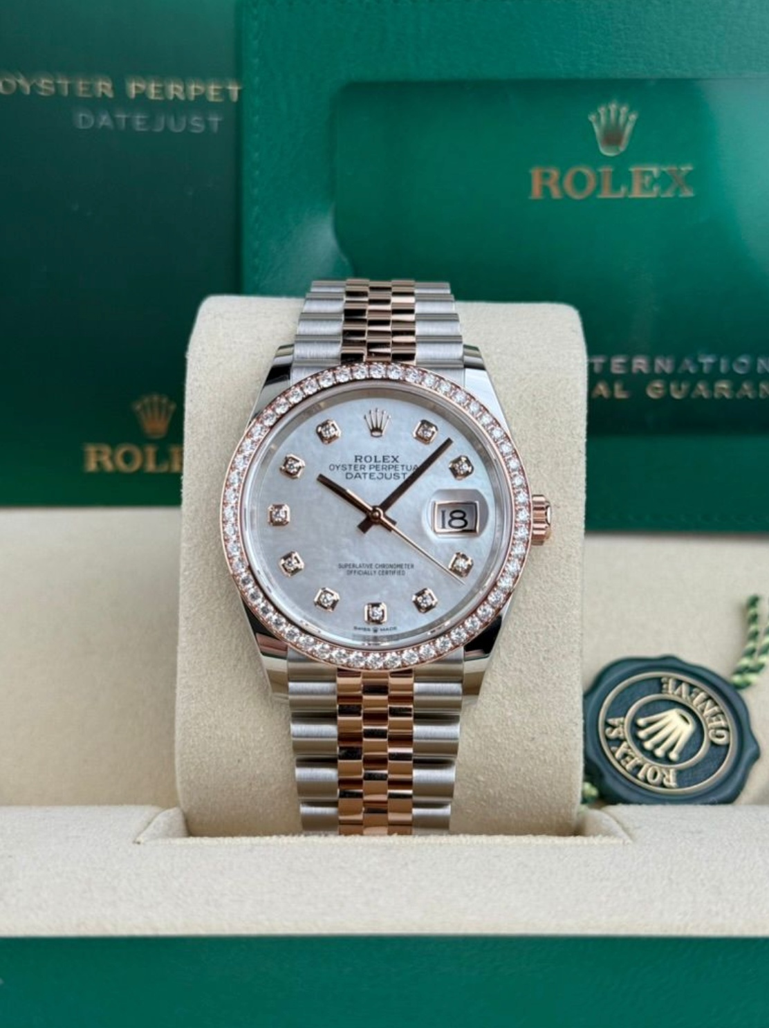 Rolex Datejust 126281RBR view 2