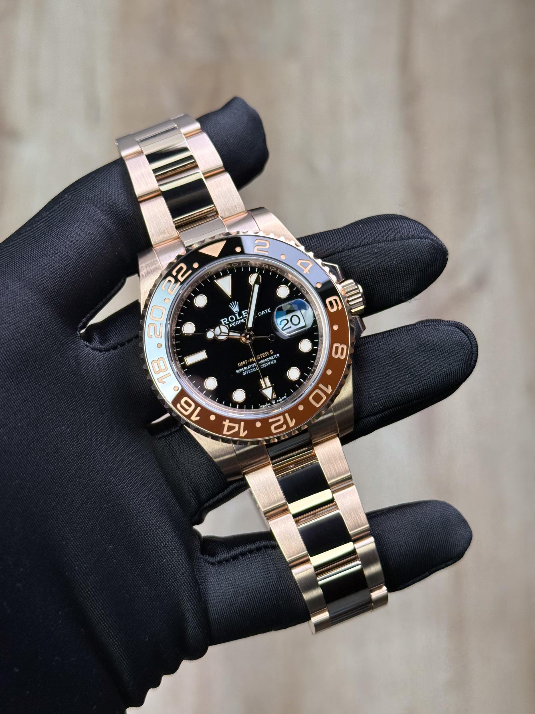 Rolex GMT-Master II “Root Beer” 126715CHNR view 3