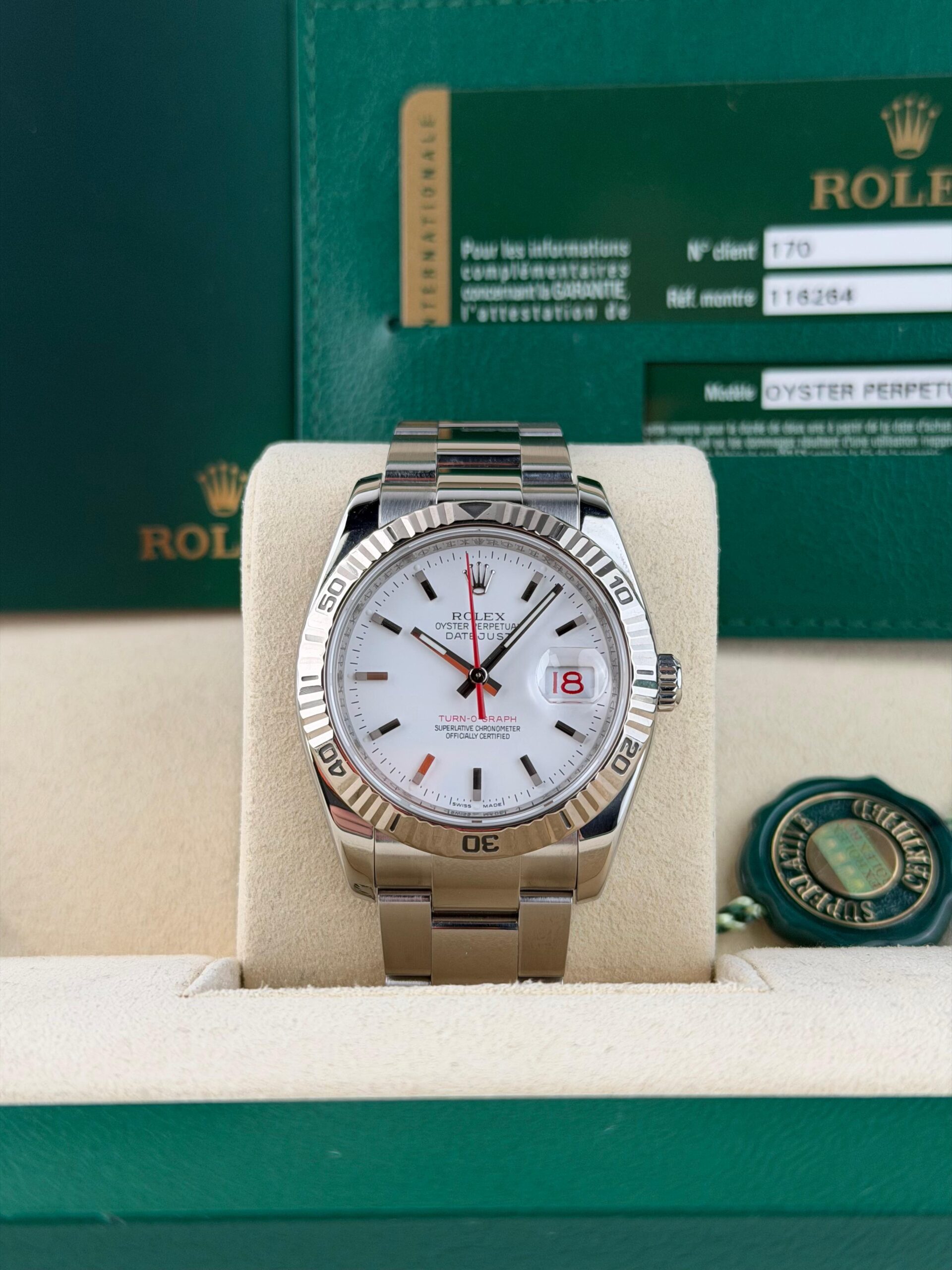 Rolex Datejust 36 Turn-O-Graph 116264 view 2