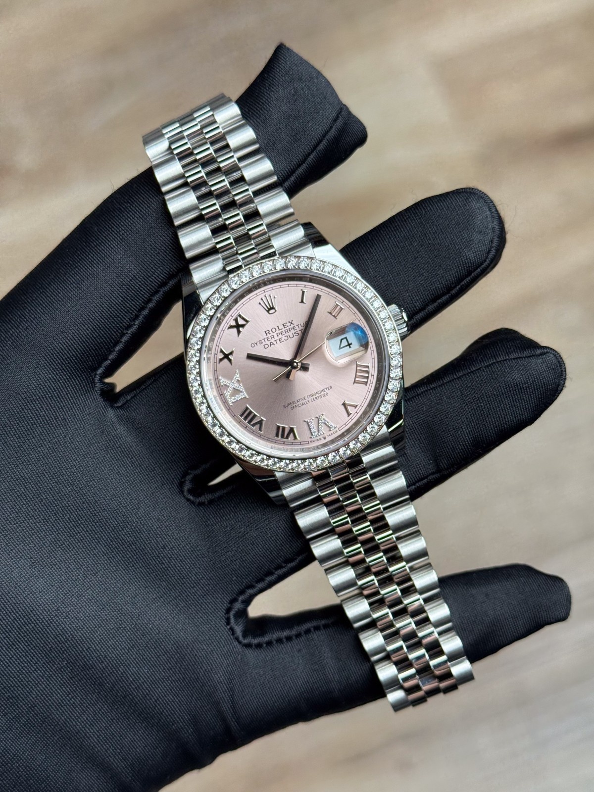 Rolex Datejust 126284RBR view 3