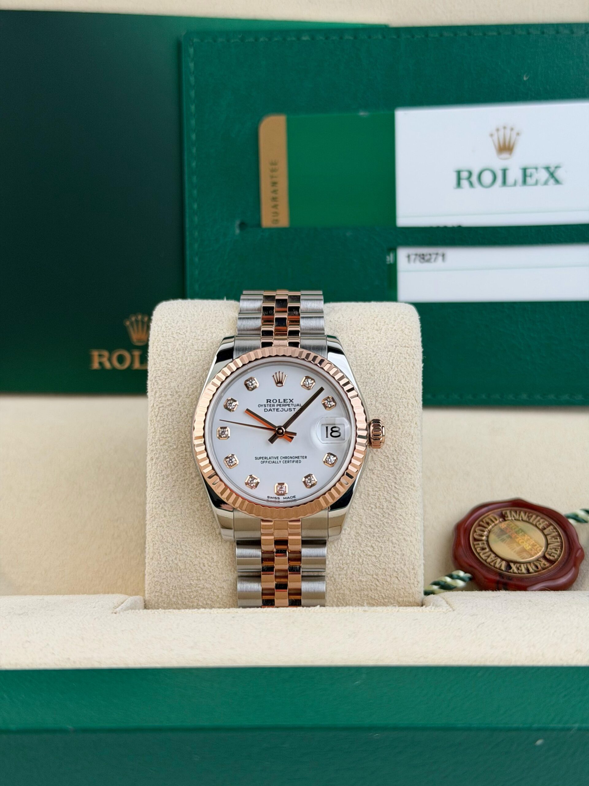 Rolex Datejust 31 178271 view 2