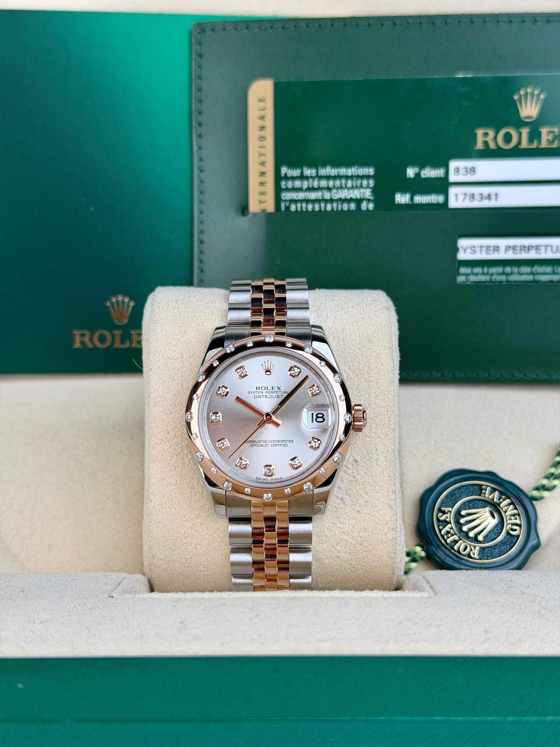 Rolex Datejust 178341 view 2