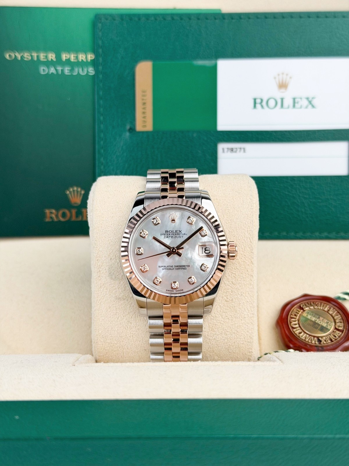Rolex Datejust 31 178271 view 2
