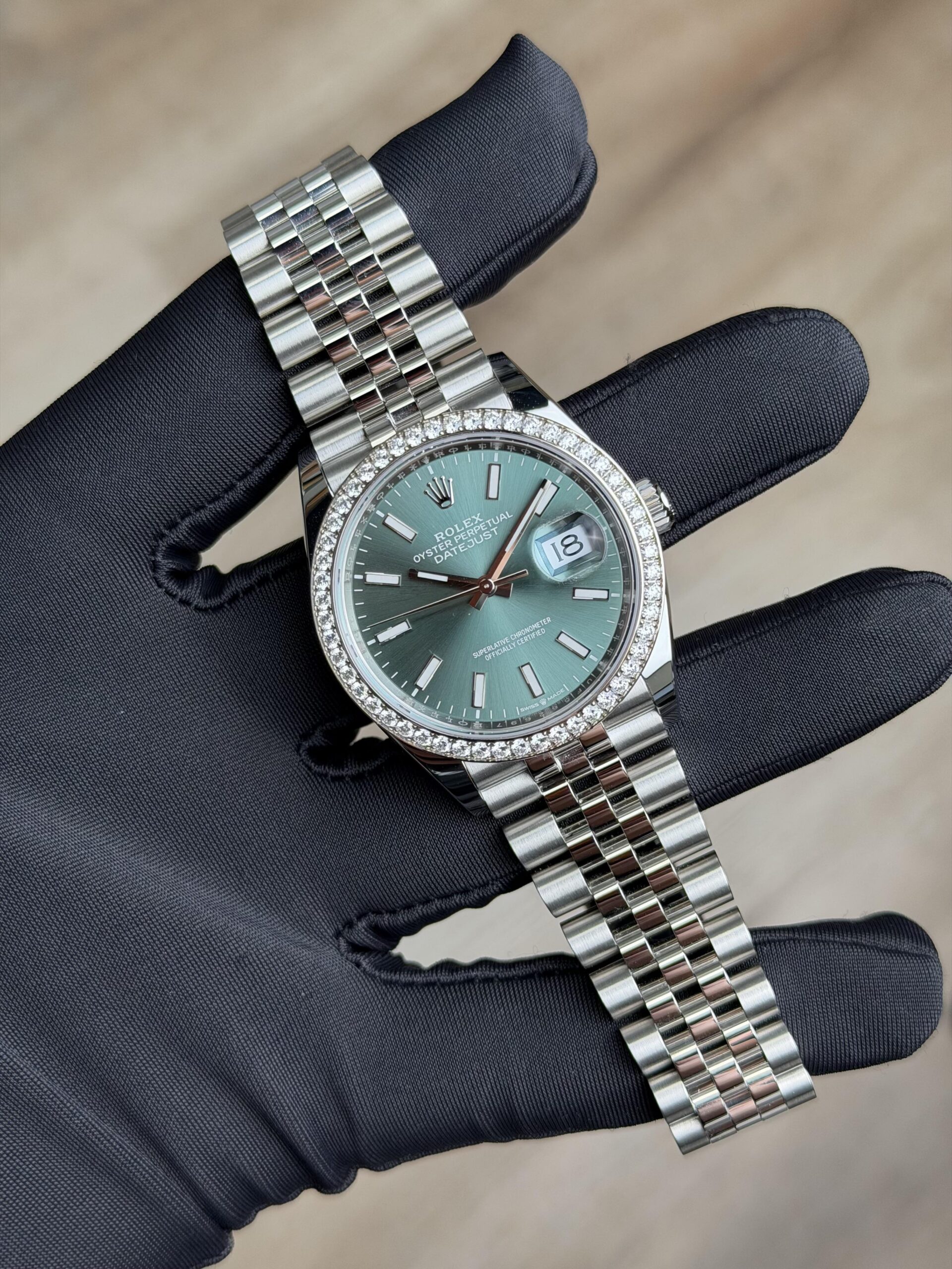 Rolex Datejust 126284RBR view 3