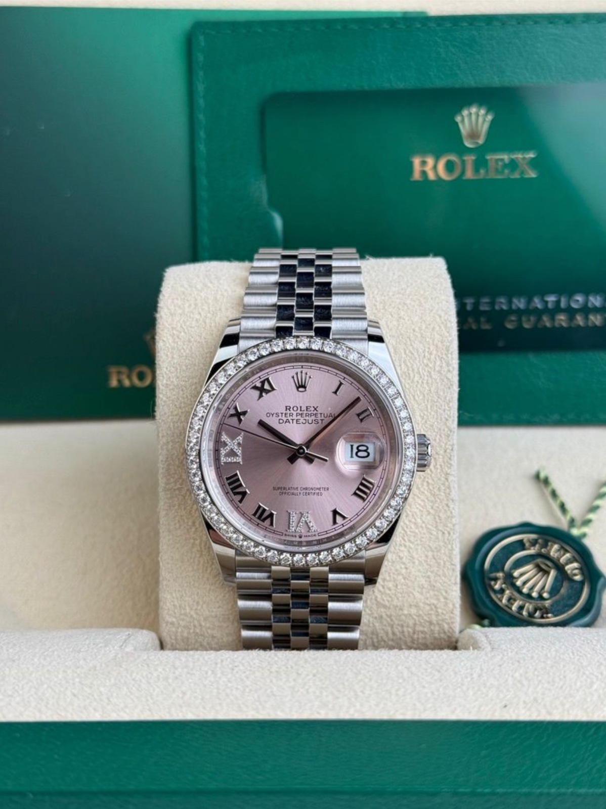 Rolex Datejust 126284RBR view 2