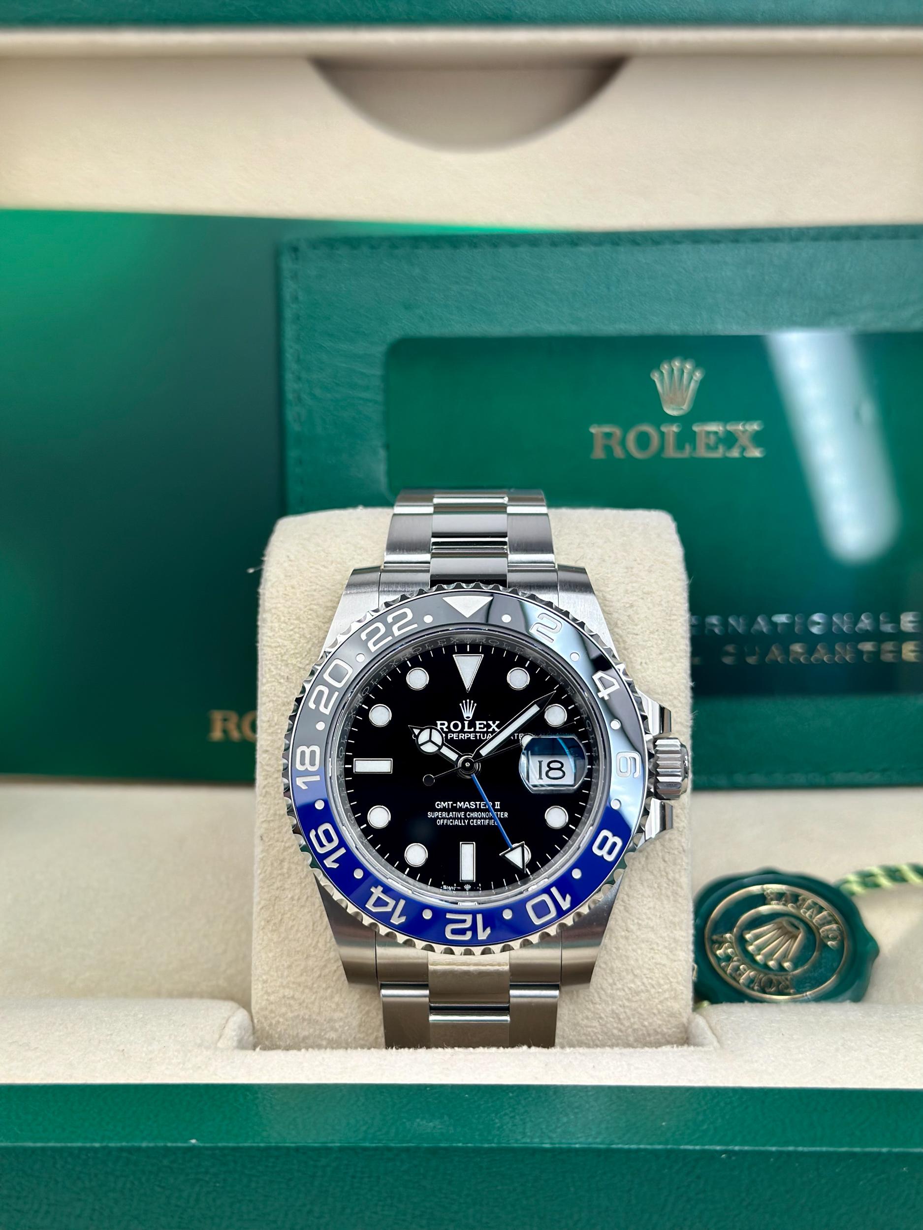 Rolex GMT-Master II 126710BLNR view 2