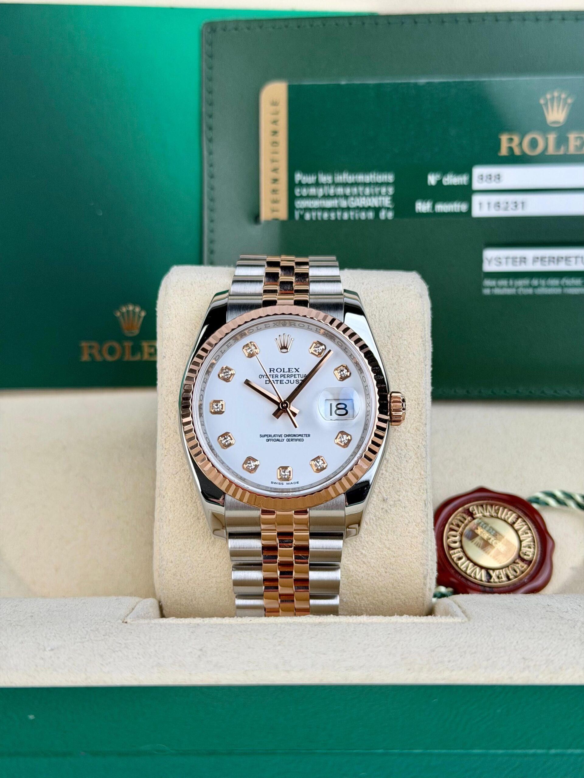 Rolex Datejust 36 116231 view 2