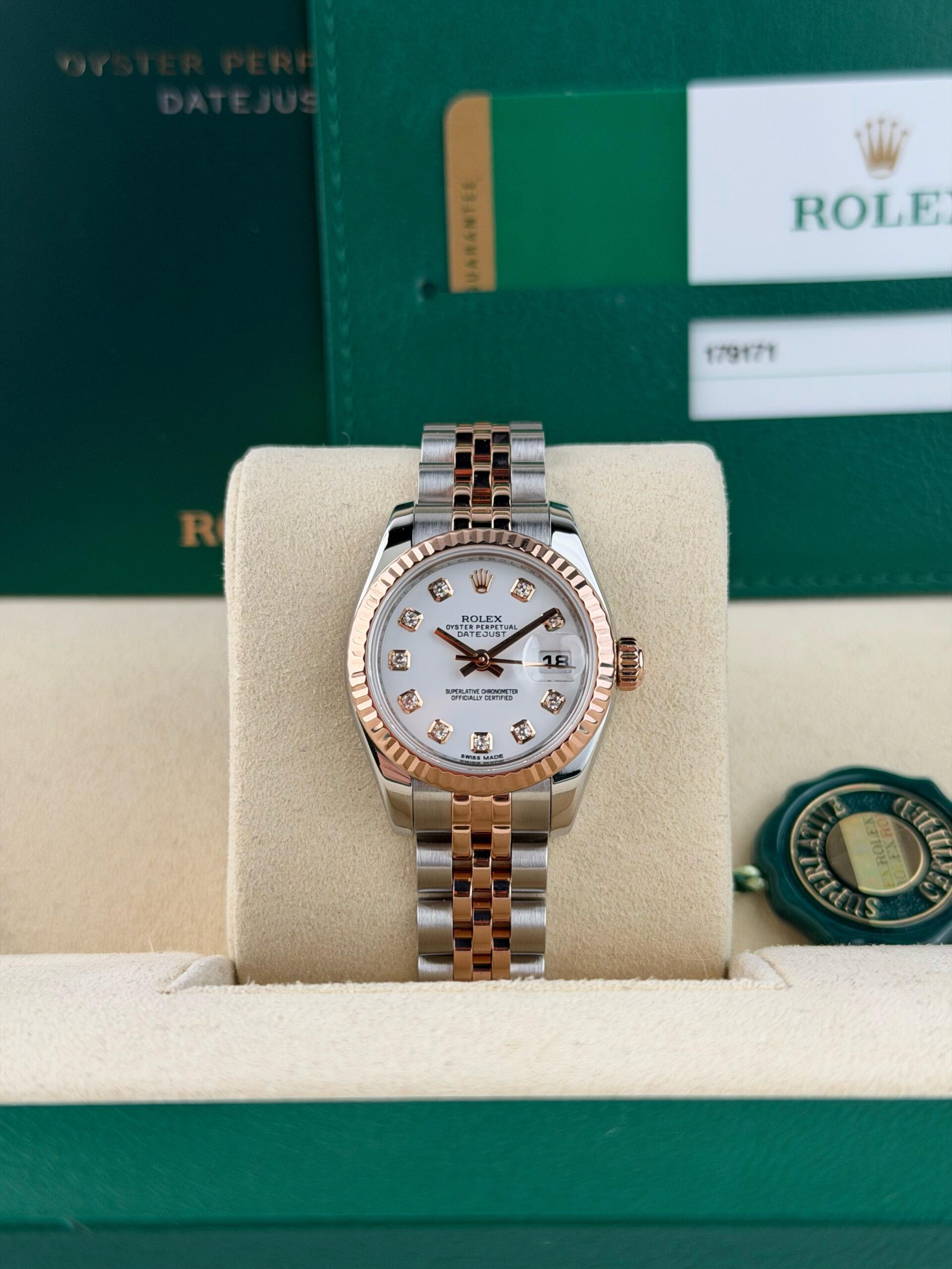 Rolex Datejust 26 179171 view 2
