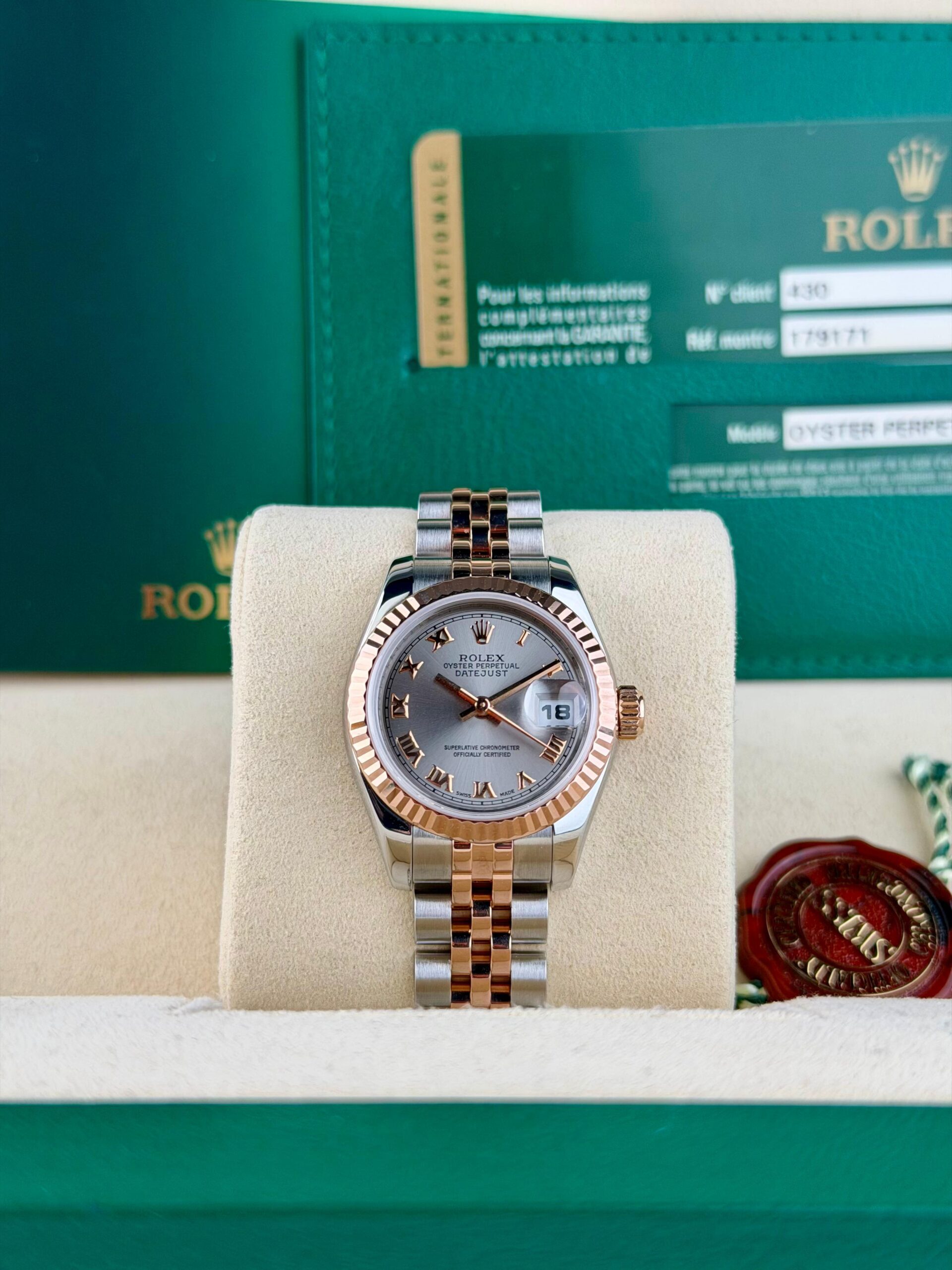 Rolex Datejust 26 179171 view 2
