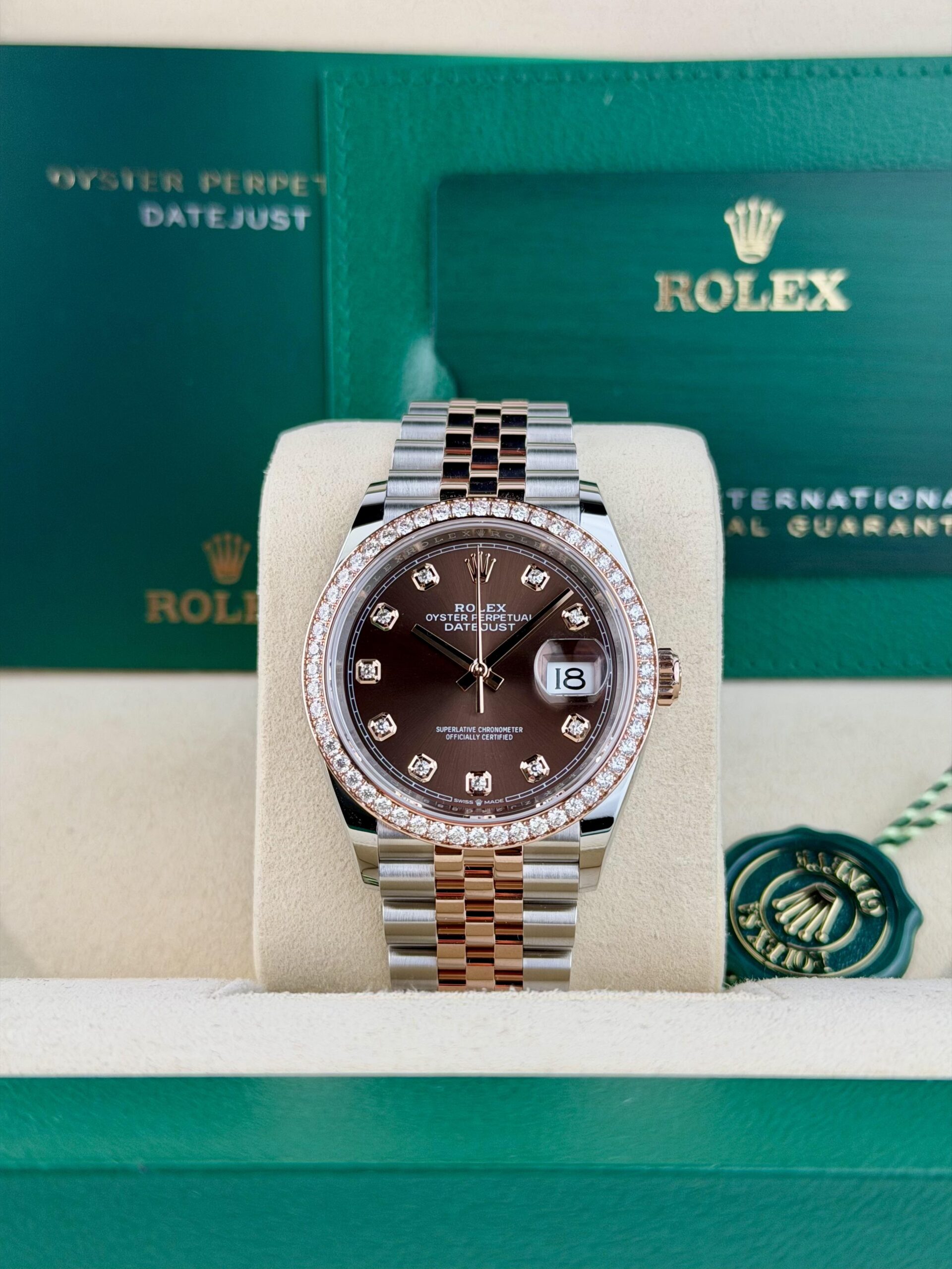 Rolex Datejust 126281RBR view 2