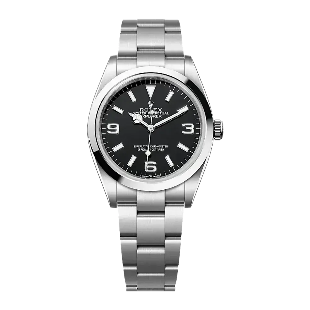 Rolex Explorer 124270 Black dial