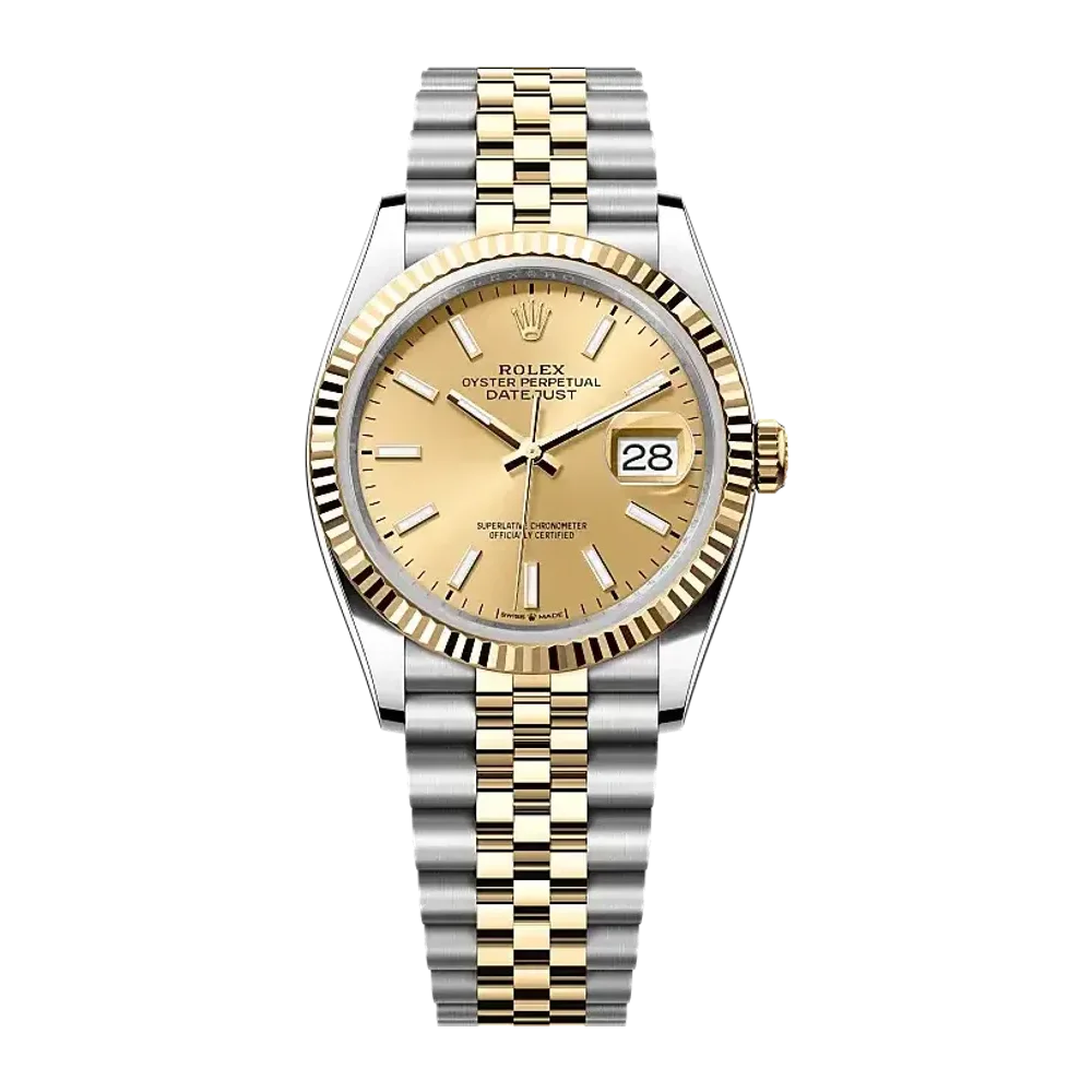 Rolex Datejust 126233 Champagne-colour dial