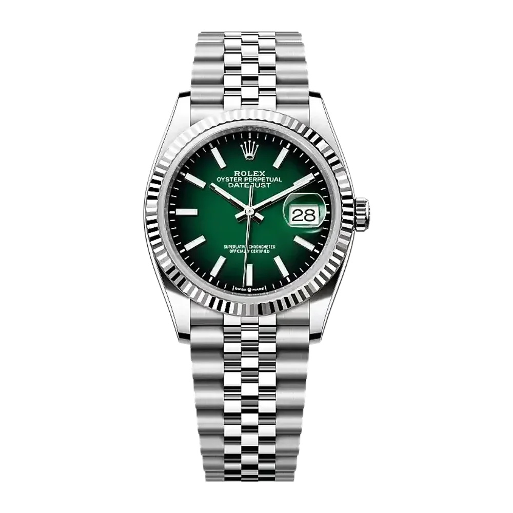 Rolex Datejust 126234 Green ombré dial