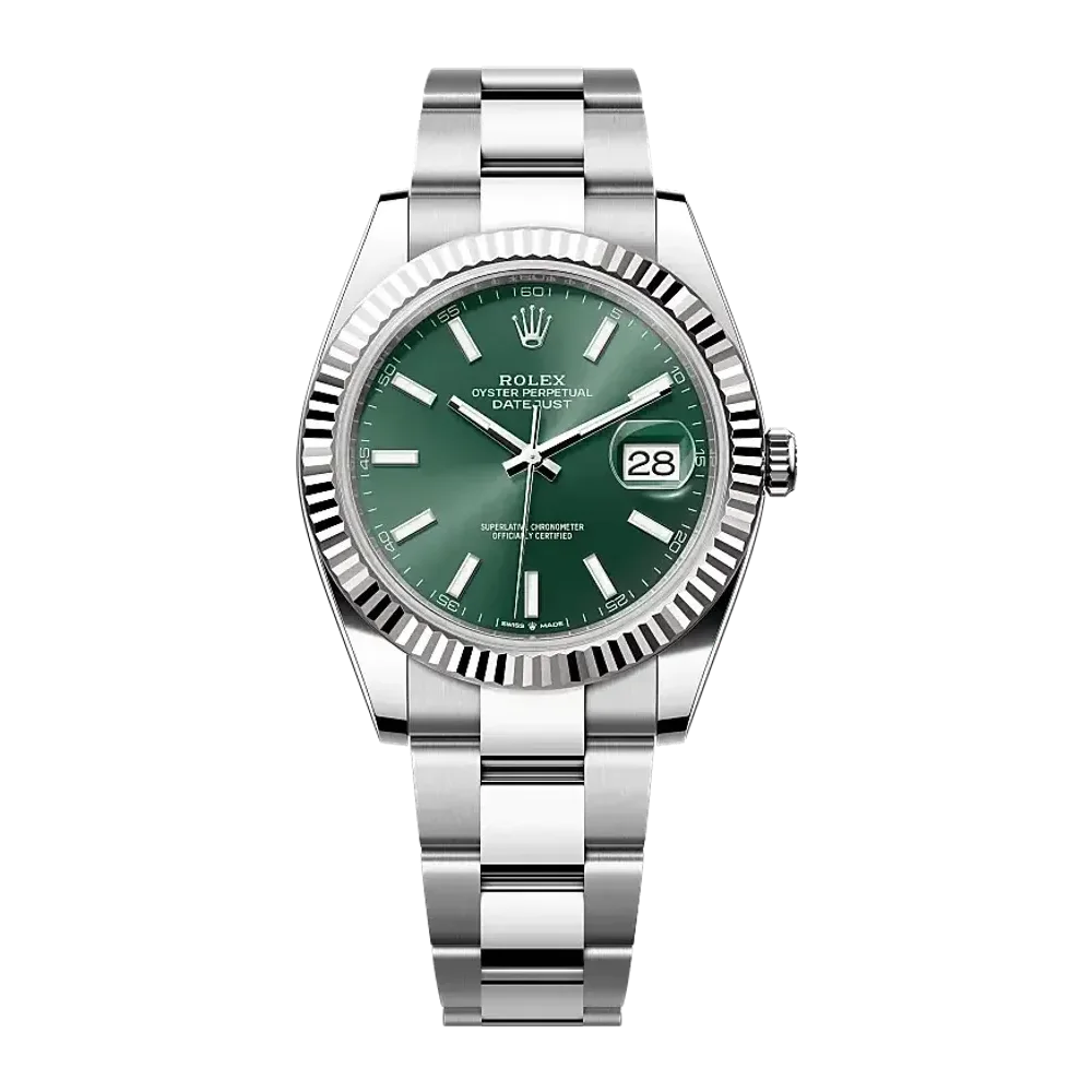 Rolex Datejust 126334 Mint green dial