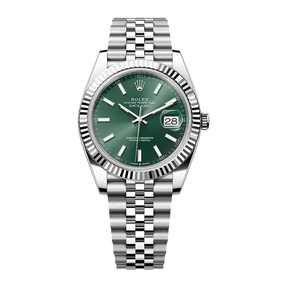 Rolex Datejust 126334 Mint green dial