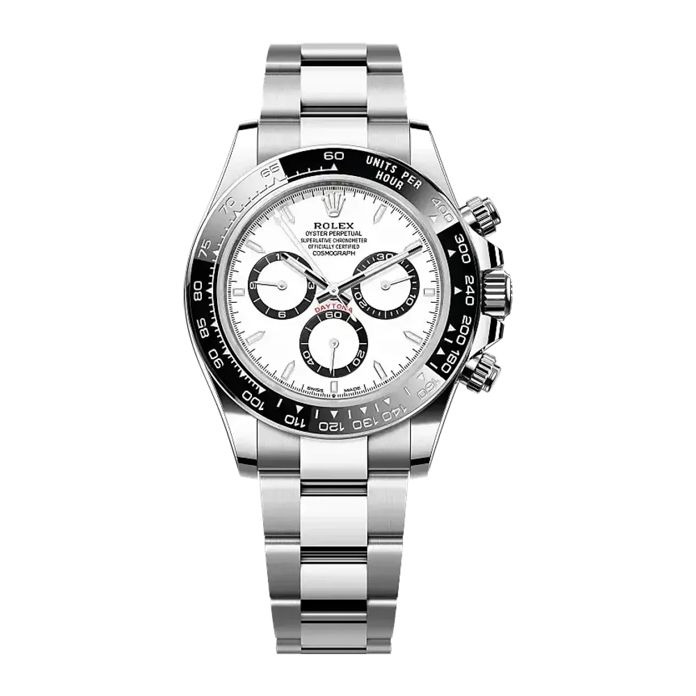Rolex Cosmograph Daytona 126500LN White, black counter rings dial