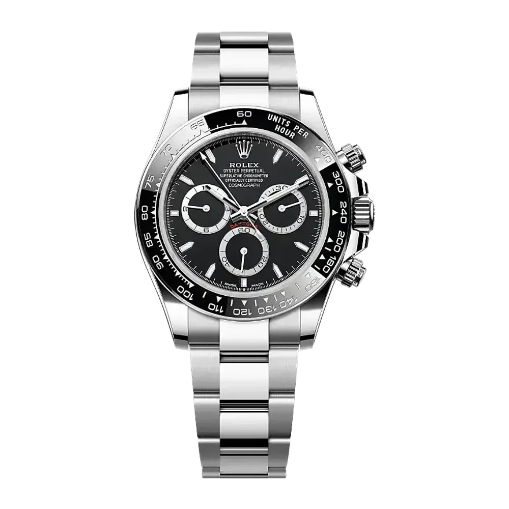 Rolex Cosmograph Daytona 126500LN Black, steel counter rings dial