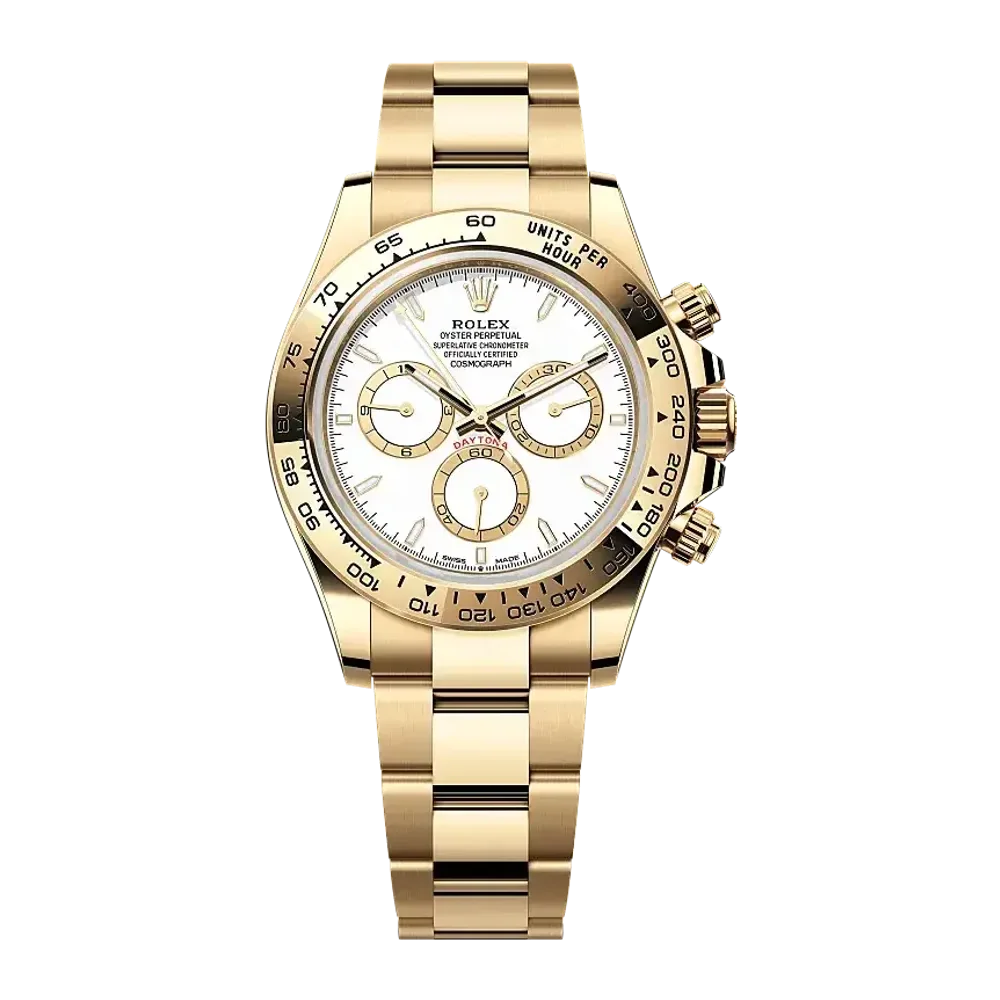 Rolex Cosmograph Daytona 126508 White, golden counter rings dial