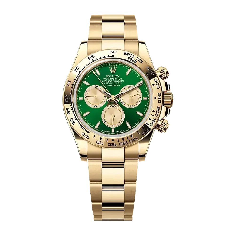 Rolex Cosmograph Daytona 126508 Bright green and golden dial