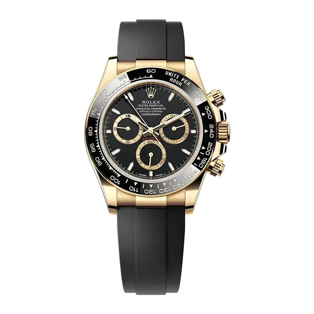 Rolex Cosmograph Daytona 126518LN Black, golden counter rings dial