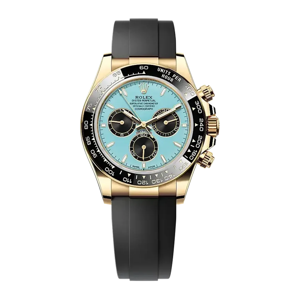 Rolex Cosmograph Daytona 126518LN Turquoise blue and black dial