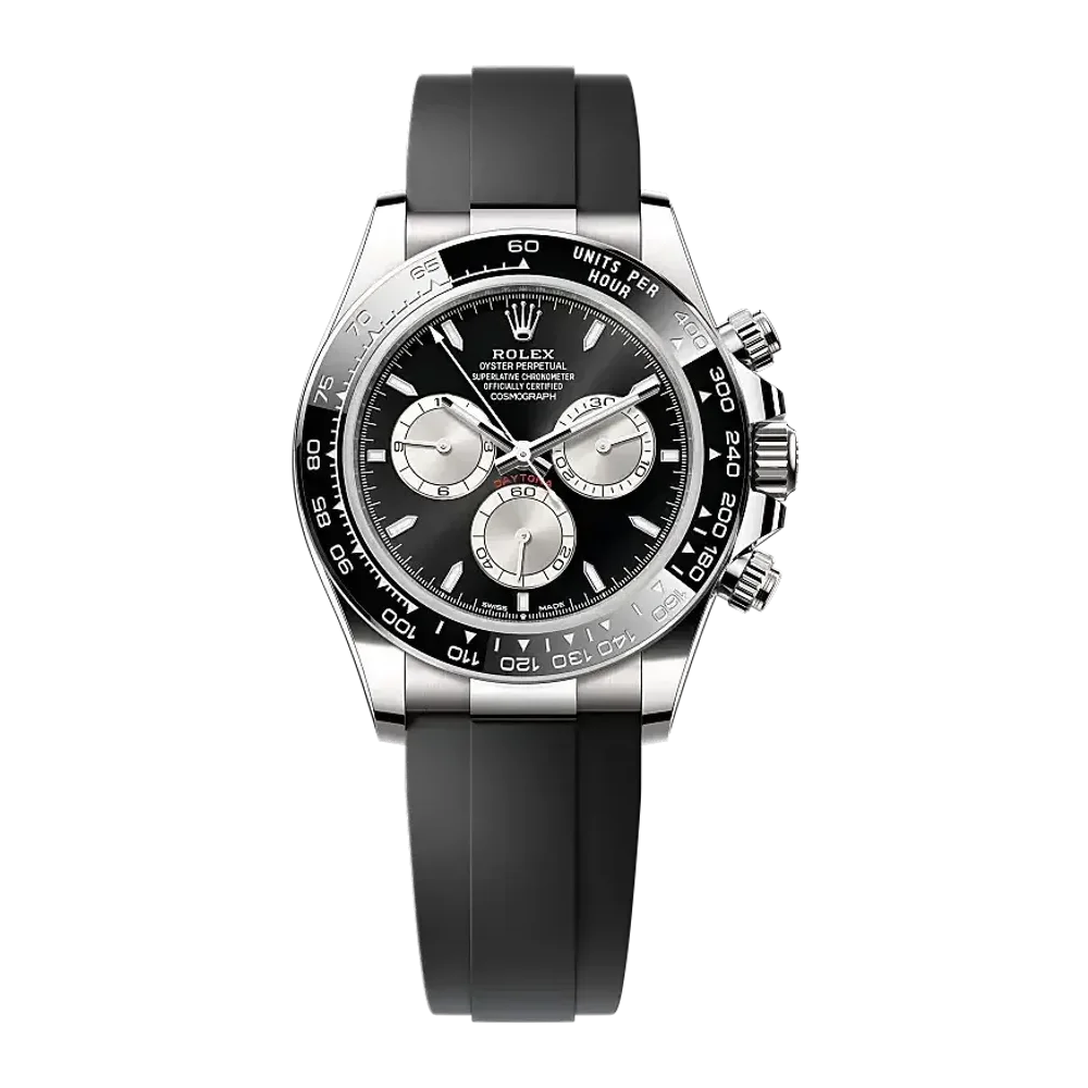 Rolex Cosmograph Daytona 126519LN Bright black and steel dial
