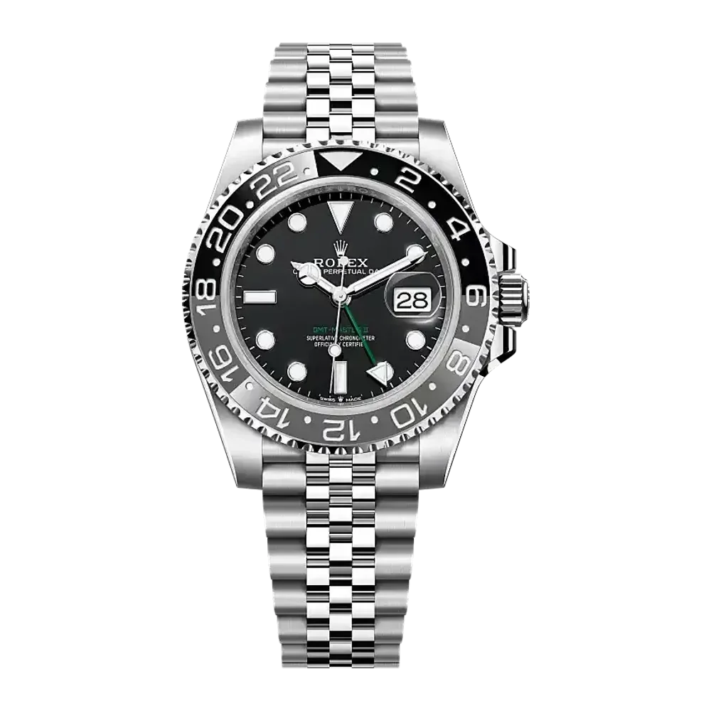 Rolex GMT-Master II 126710GRNR Black dial