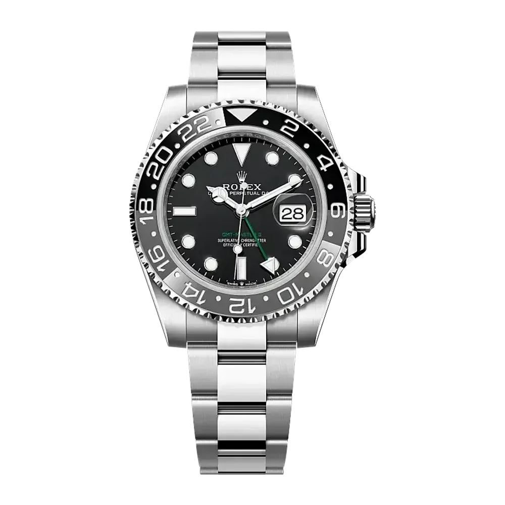 Rolex GMT-Master II 126710GRNR Black dial