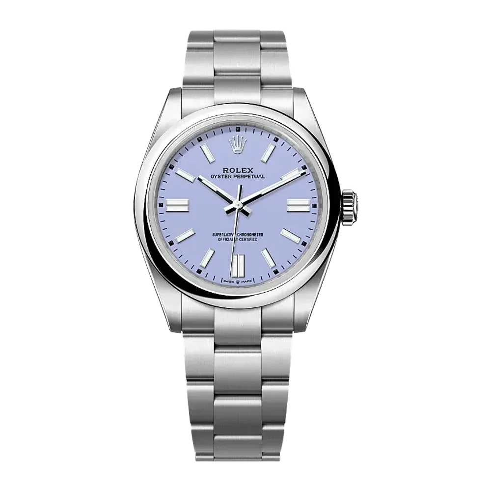 Rolex Oyster Perpetual 134300 Lavender dial