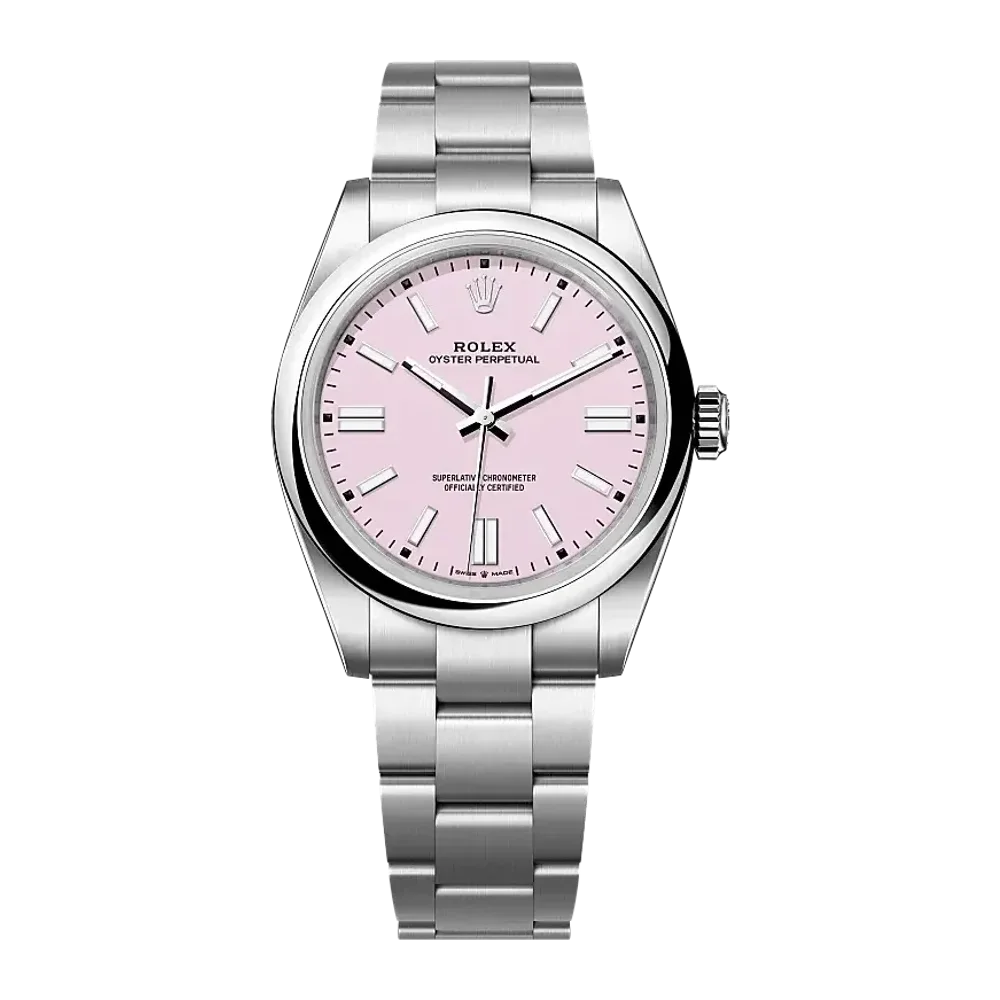 Rolex Oyster Perpetual 134300 Candy pink dial