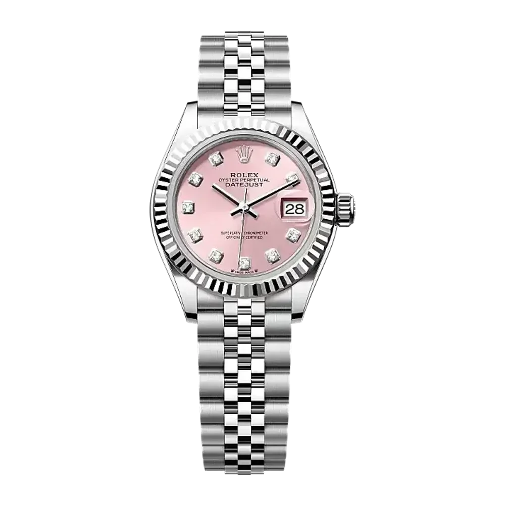Rolex Lady-Datejust 279174 Pink set with diamonds dial